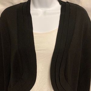 Black cardigan